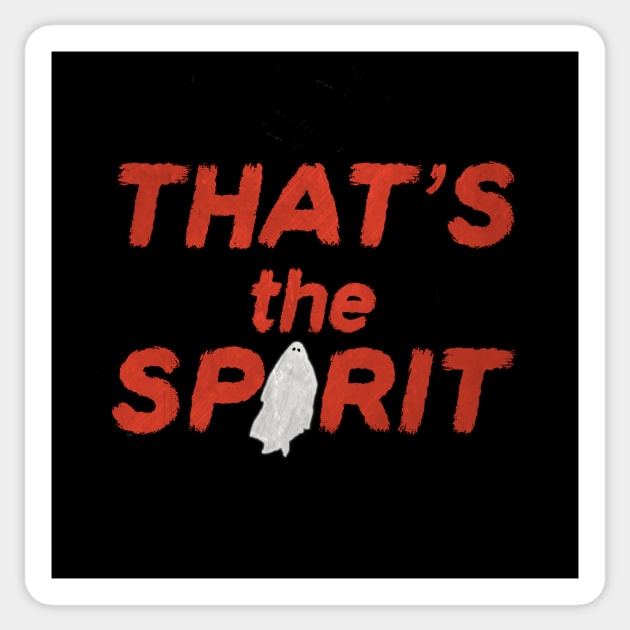 that's the spirit logo! Sticker by ThatsTheSpirit